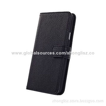 Genuine Leather Cell Phone Case for Samsung Galaxy S5, Good Quality and Good Texture